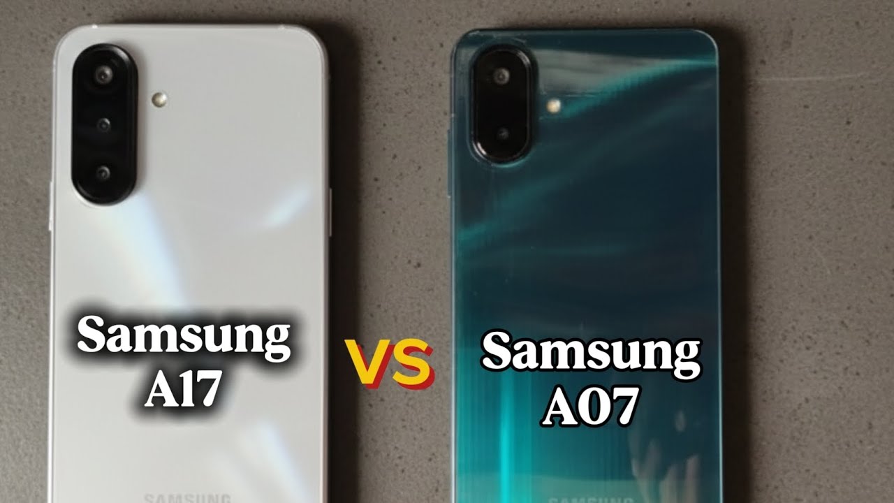 Samsung Galaxy A17 vs Galaxy A07 Speed Test #samsung #galaxy #a17 #5000mah #s07 