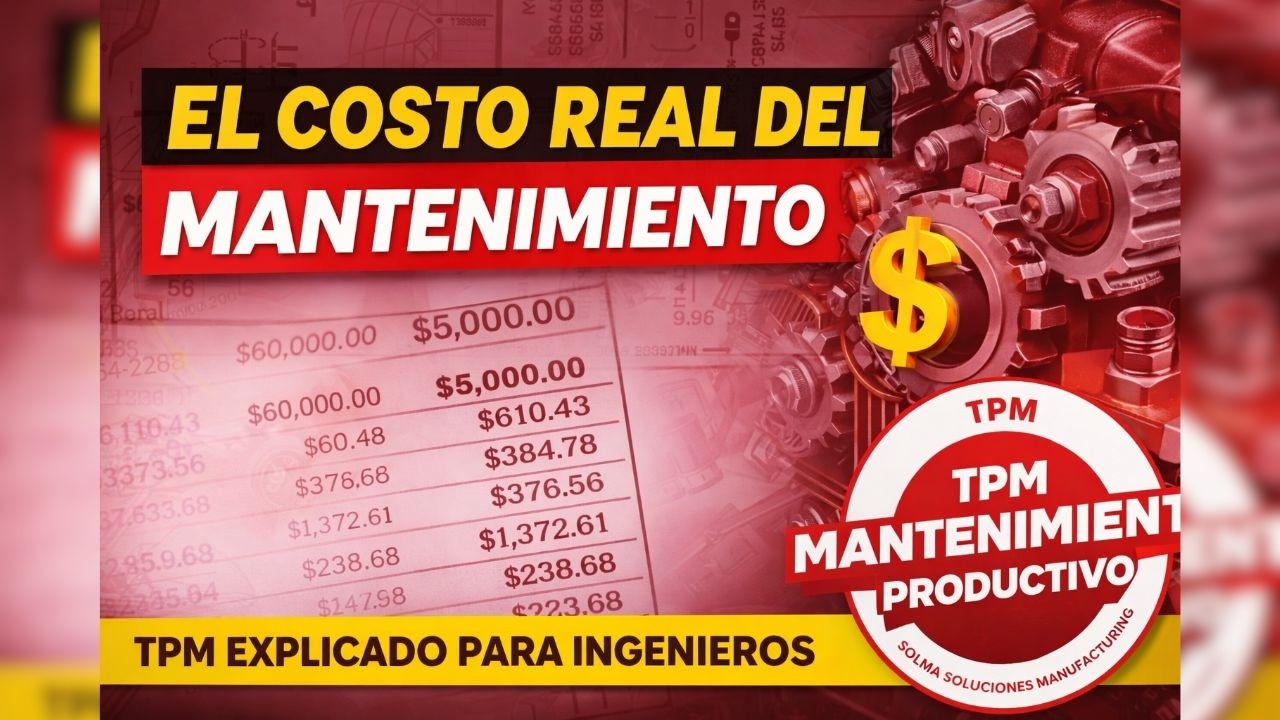 TPM y los Costos Reales del Mantenimiento: Cómo el Mantenimiento Impacta las Utilidades de la Planta
