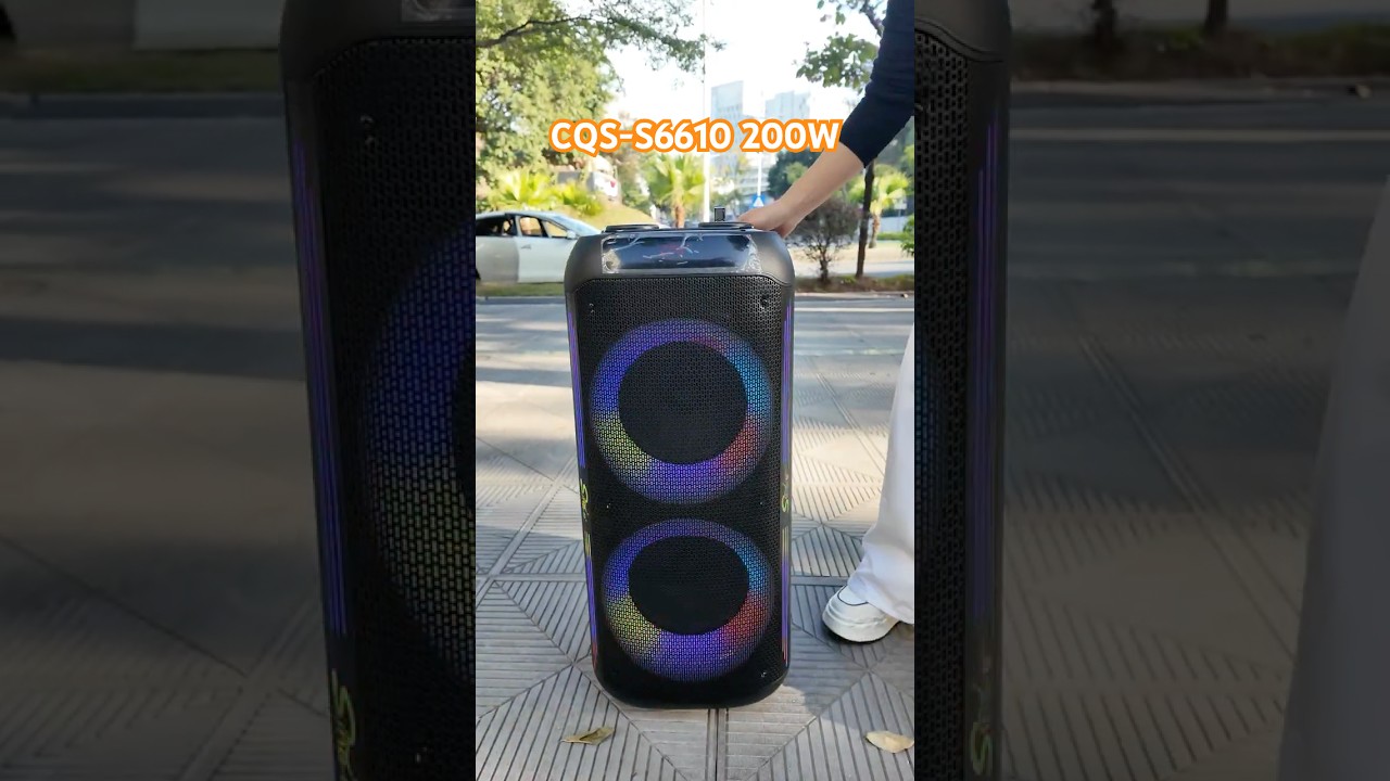 Testing Our New Portable Speaker Outdoors – Bass Carry Test! 