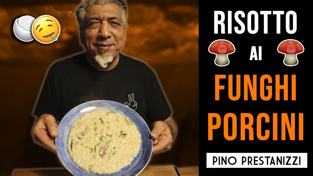 ¿Cómo hacer RISOTTO ai FUNGHI PORCINI en CASA? | Pino Prestanizzi