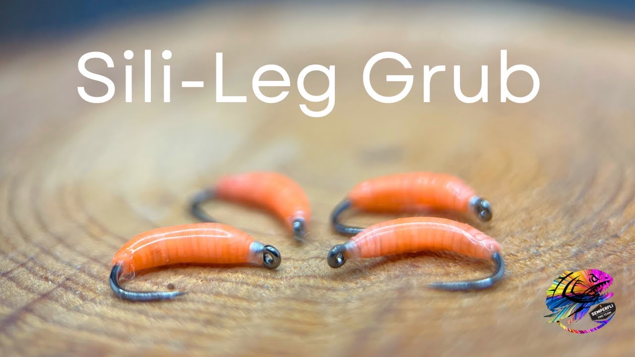 Trout and Grayling Fly Tying Tutorial - Sili Leg Grub