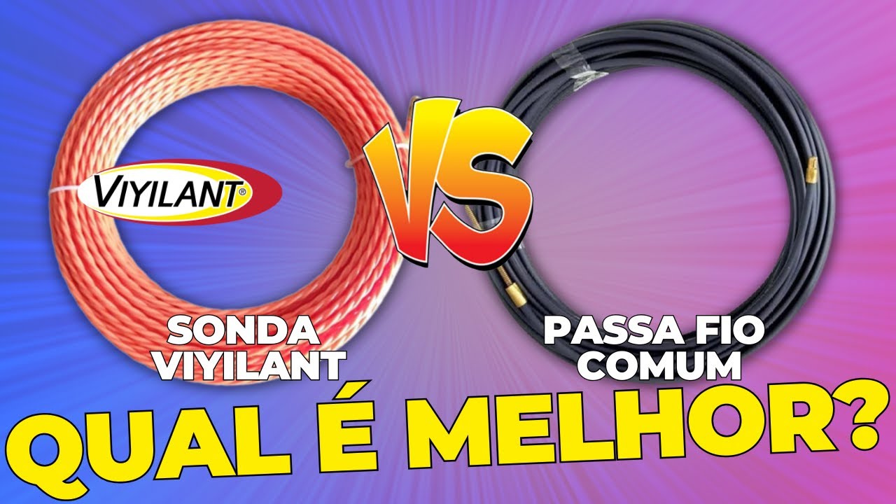 SONDA PASSA FIO HELICOIDAL VIYILANT O PASSA FIO PROFISSIONAL | TESTAMOS! | CASA DO TELECOM