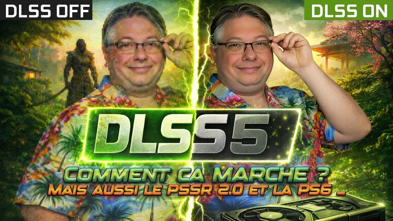 DLSS 5 : comment ça marche vraiment ? Et qu’est-ce que ça annonce pour le PSSR 2.0 et la PS6 ? 📺