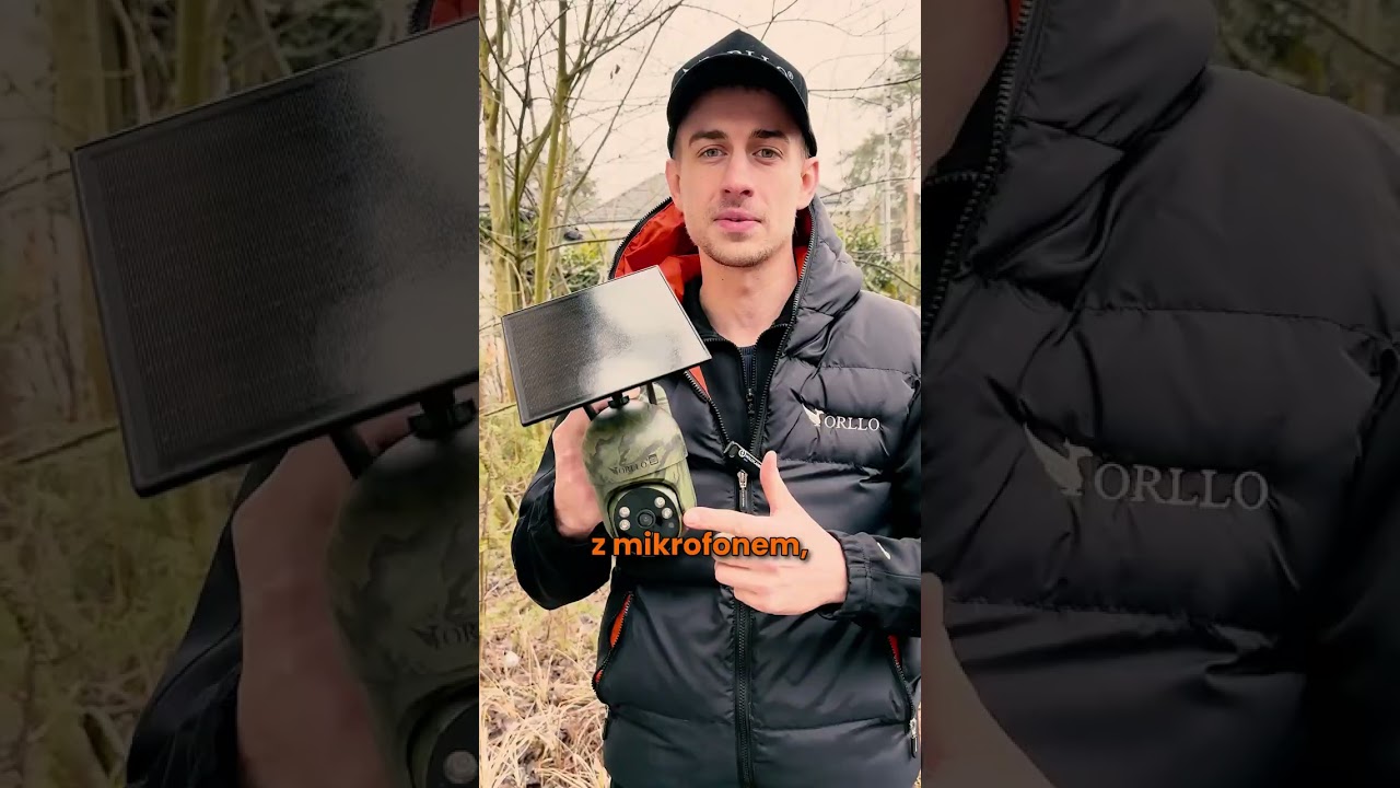 Kamera na kartę SIM z Panelem Solarnym ORLLO TZ1 w Wiosennych Promocjach do -70%