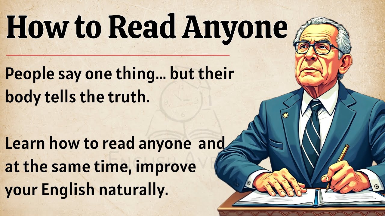 How to Read Anyone Instantly - Psychology Tips || Graded Reader || Improve Your English Skills ✅