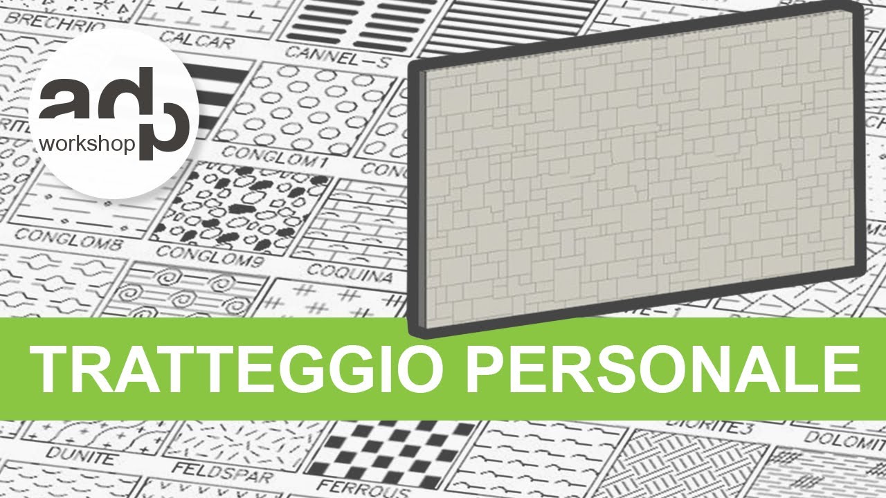 Come creare un TRATTEGGIO personalizzato in REVIT | adp workshop ✏️📐
