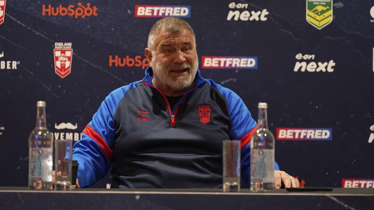 Shaun Wane Press Conference | ABK Rugby League Ashes | Third Test