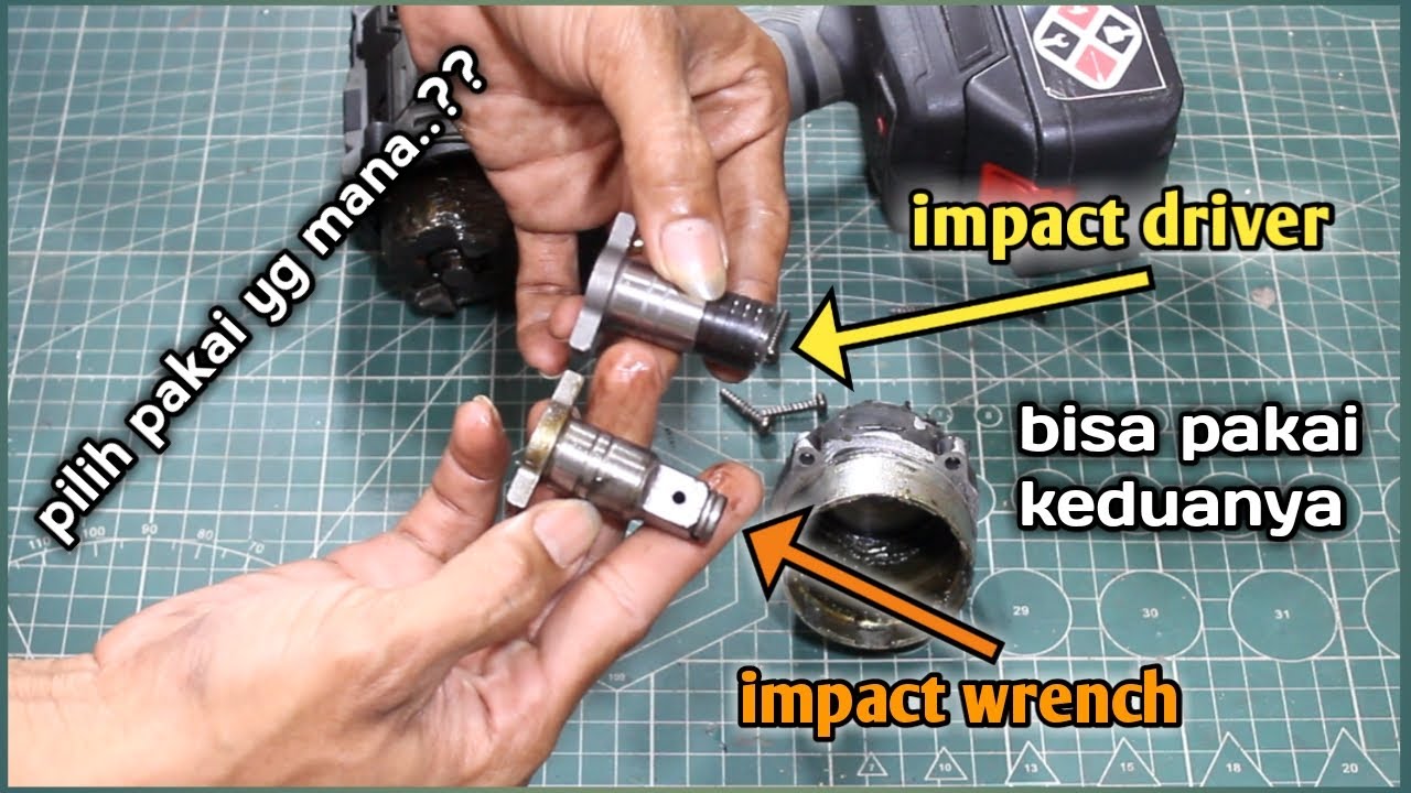 Bor Impact wrench jadi impact driver