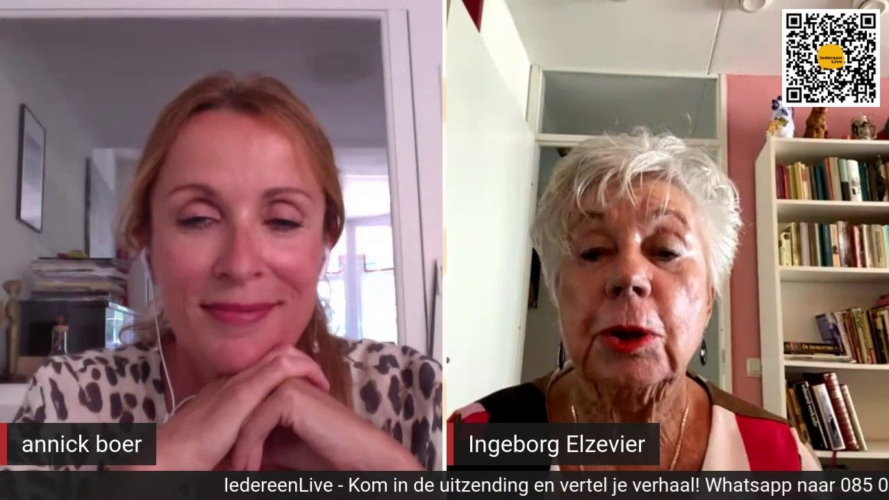 Theatermaken met de oudere generatie in Corona tijd | Annick Boer in gesprek met Ingeborg Elzevier
