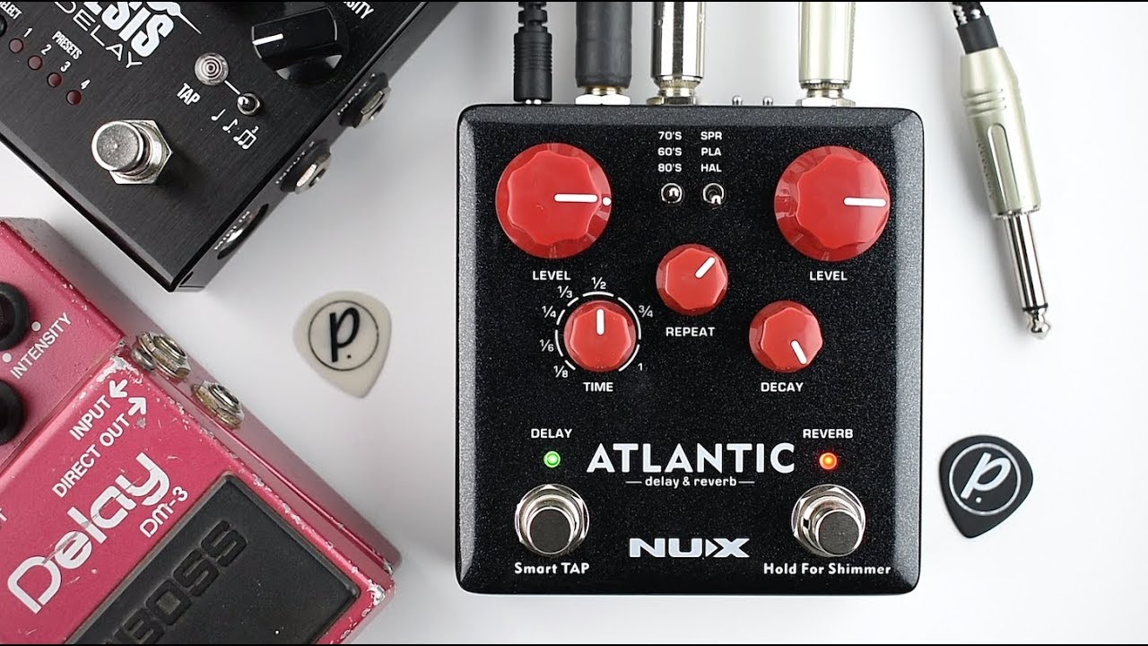 NuX // Atlantic Delay Reverb (Stereo Demo)