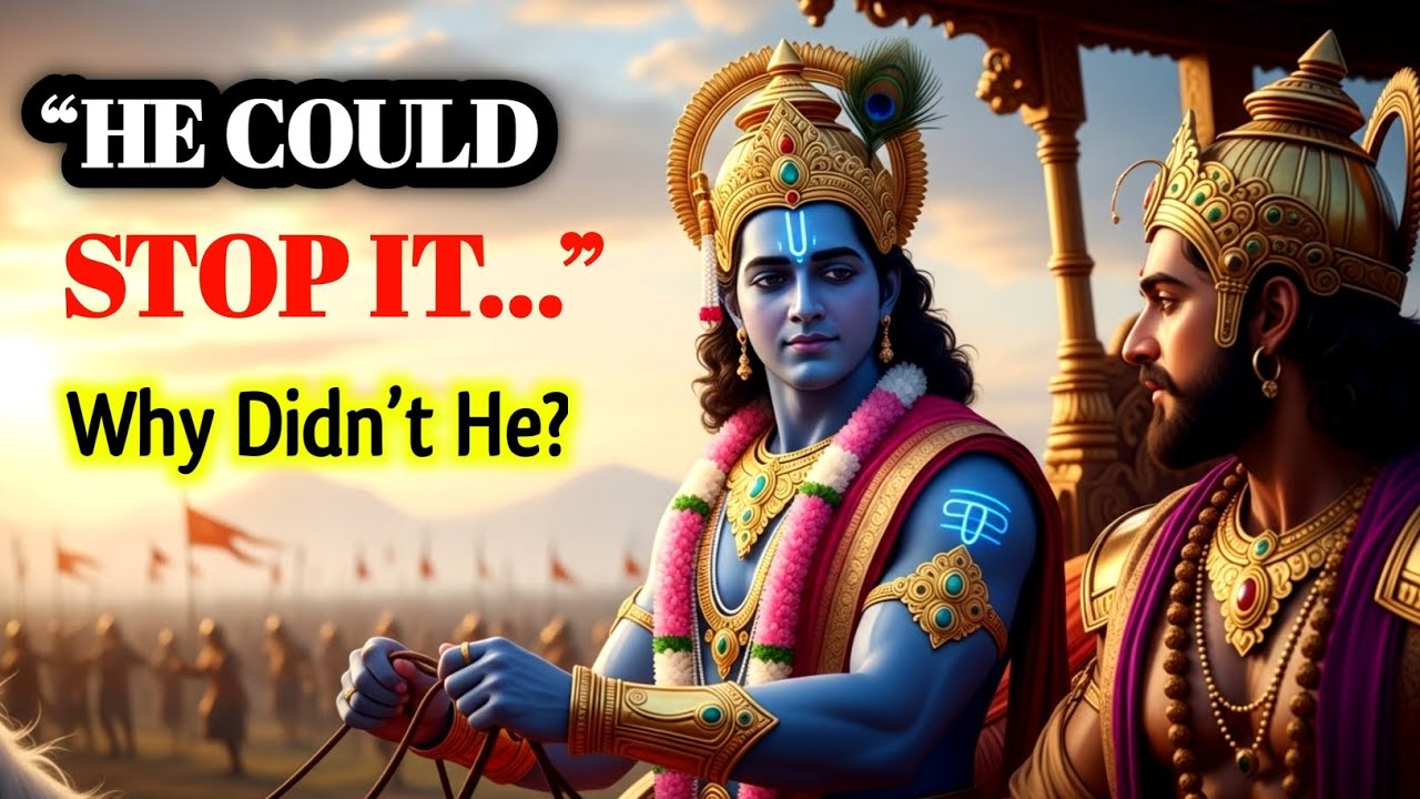 He Could Stop the War… Why Krishna Didn’t | The Painful Truth of the Bhagavad Gita