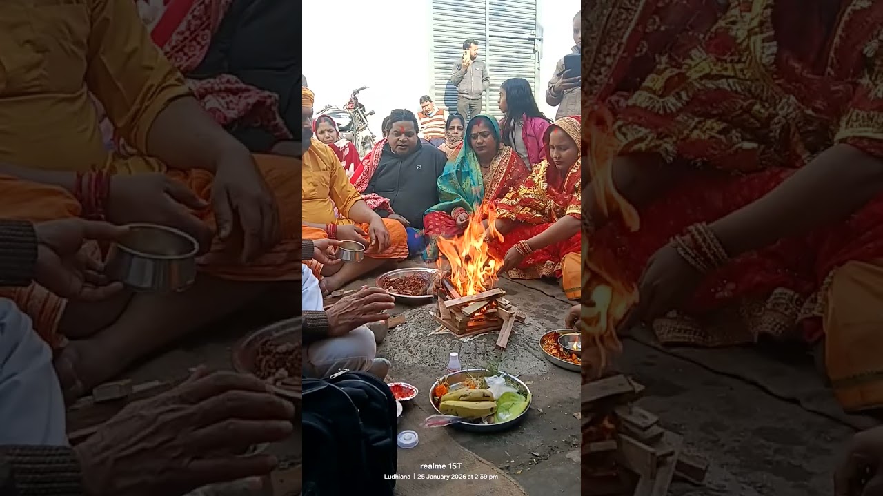 Mata Saraswati puja hawan 