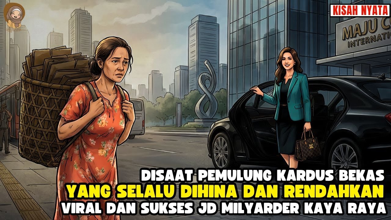 PEMULUNG KARDUS MISKIN YG DIRENDAHKAN KITA JUSTRU JD JUTAWAN II SINETRON AZAB