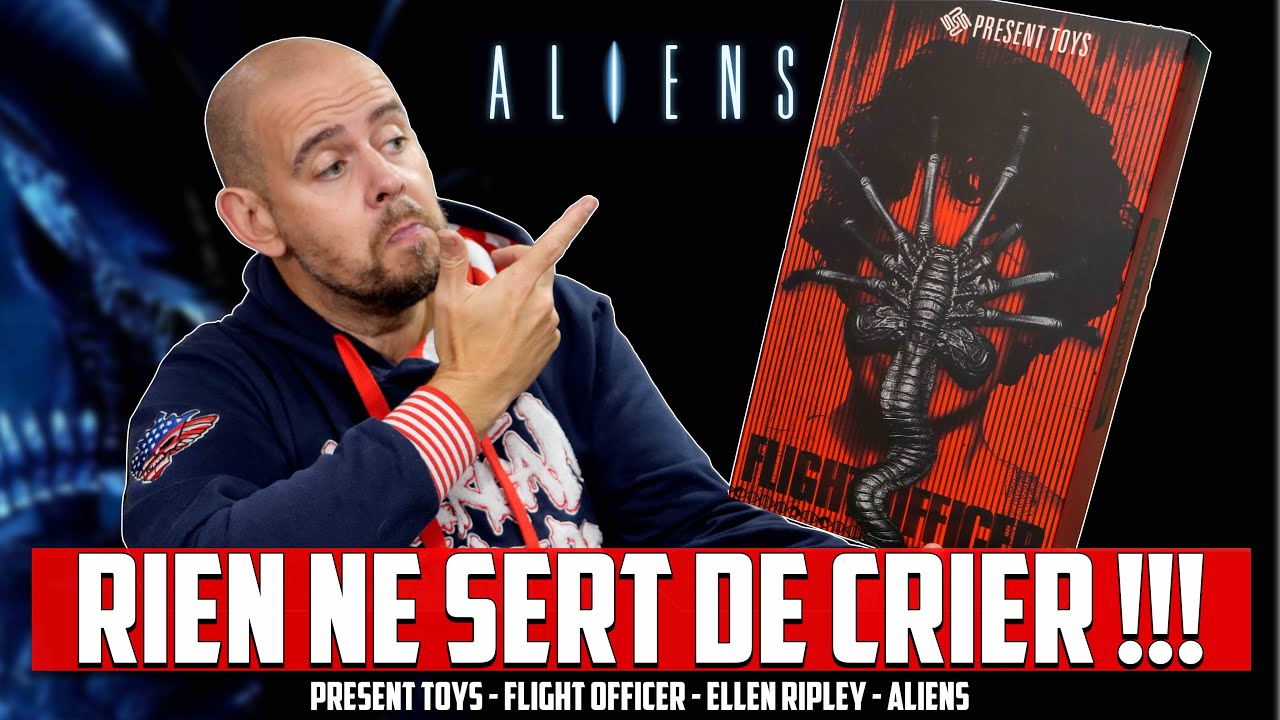 Ellen Ripley Aliens Par Present Toys Flight Officer ! Dans L'espace Rien Ne Sert De Crier !