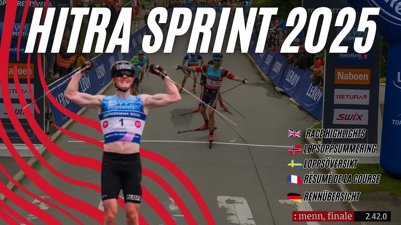 Toppidrettsveka Hitra Sprint 2025 | Oskar Opstad Vike Edges Out Chanavat in Thrilling Men’s Final!