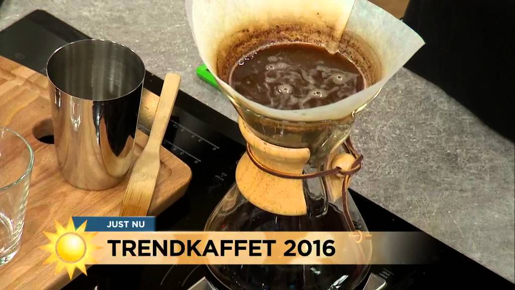 Kaffetrenderna 2016: Kallt kaffe är det nya heta - Nyhetsmorgon (TV4)