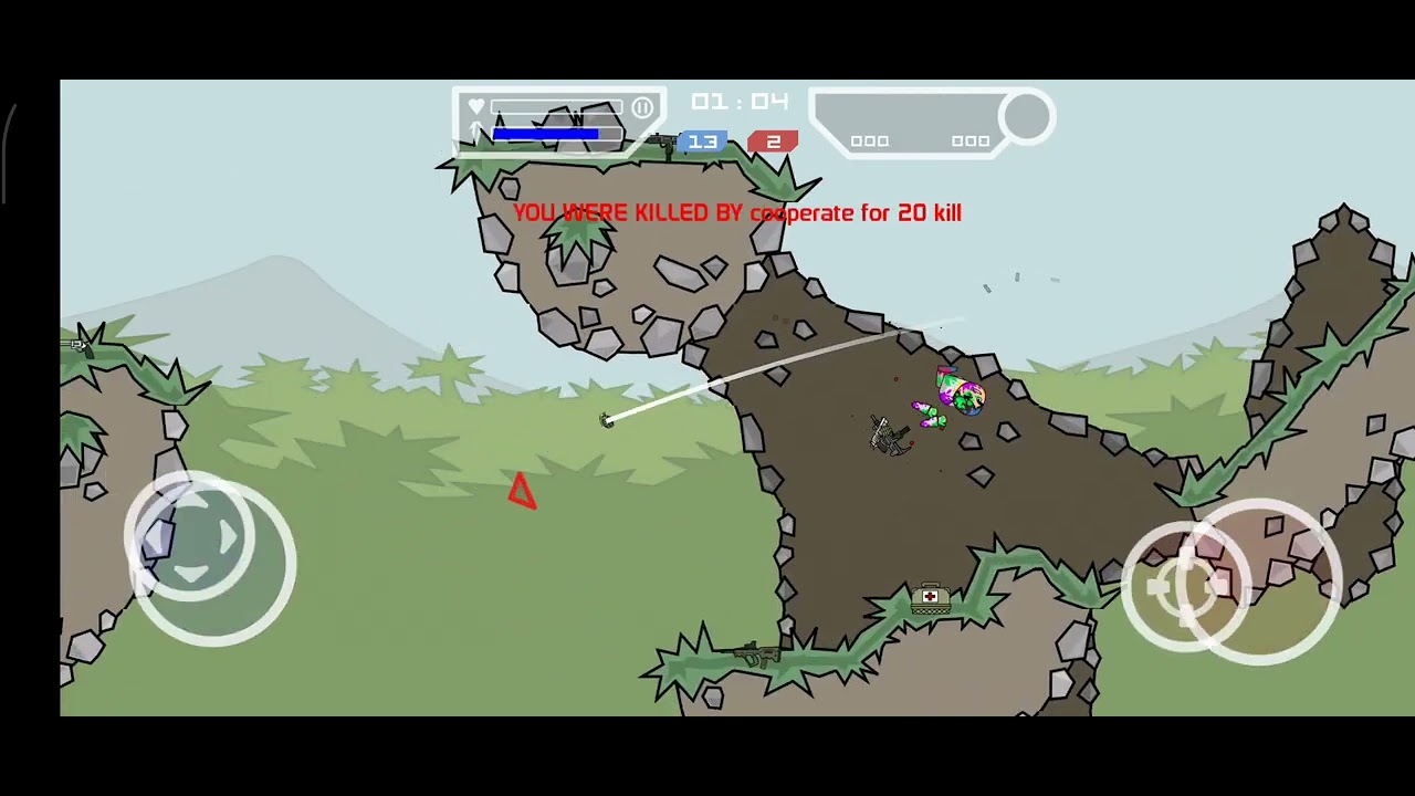 MINI OUTPOST (MINI MILITIA 2) TDM PLAY WITH HACKER