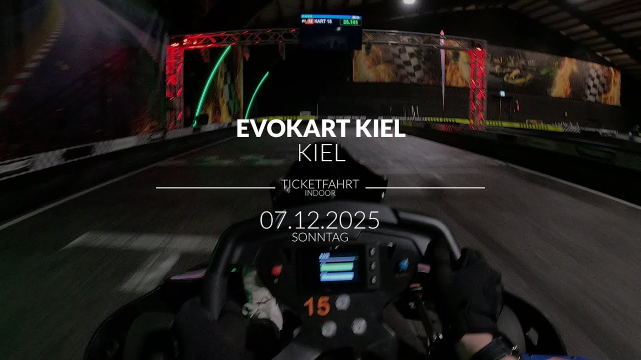 POV 4K Kartfahrt | 20 Minuten | Ticketfahrt #5 | #Kiel | 07.12.25