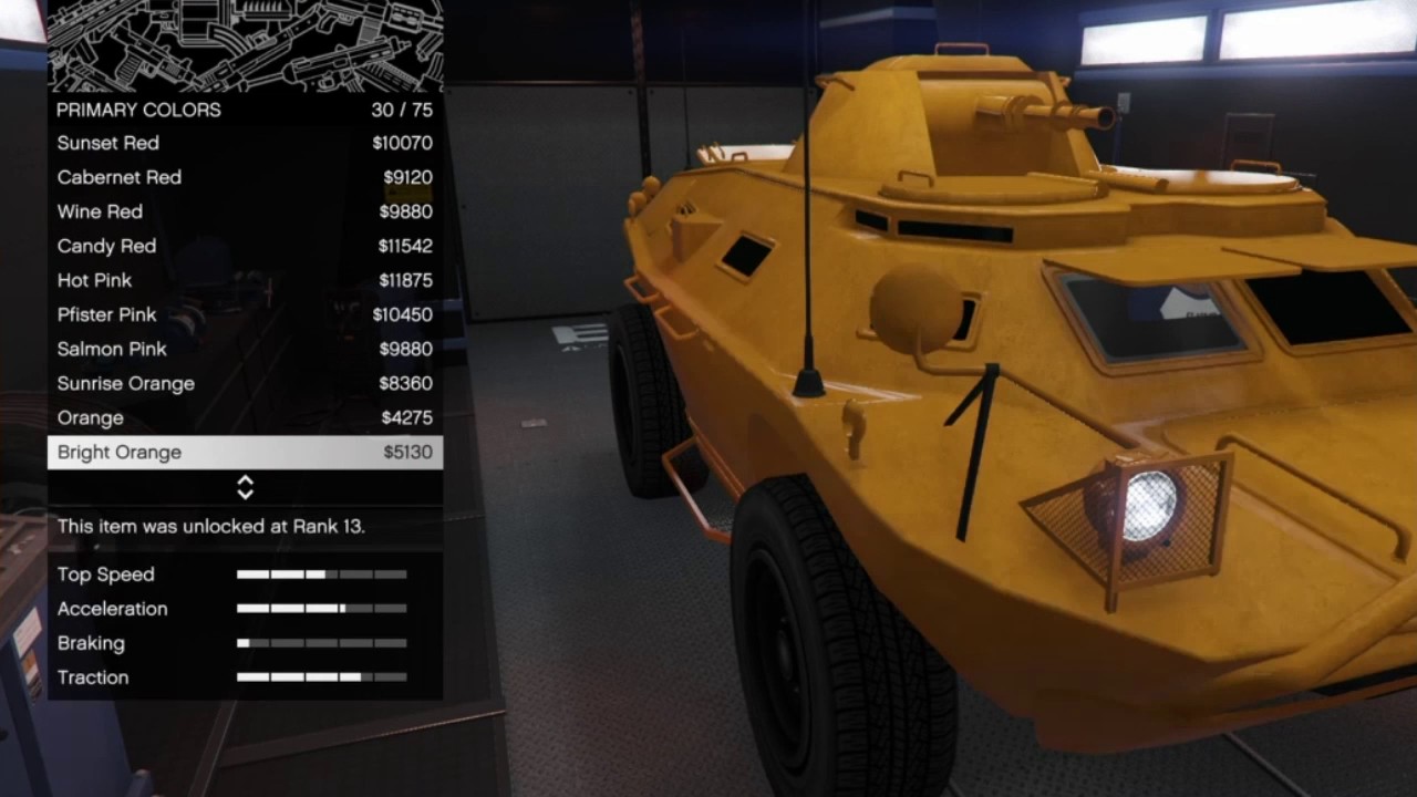 GTA 5 - Upgrading APC
