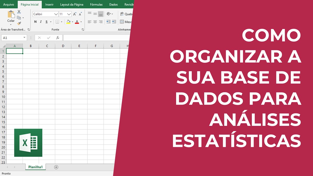 Como organizar sua base de dados para análises estatísticas
