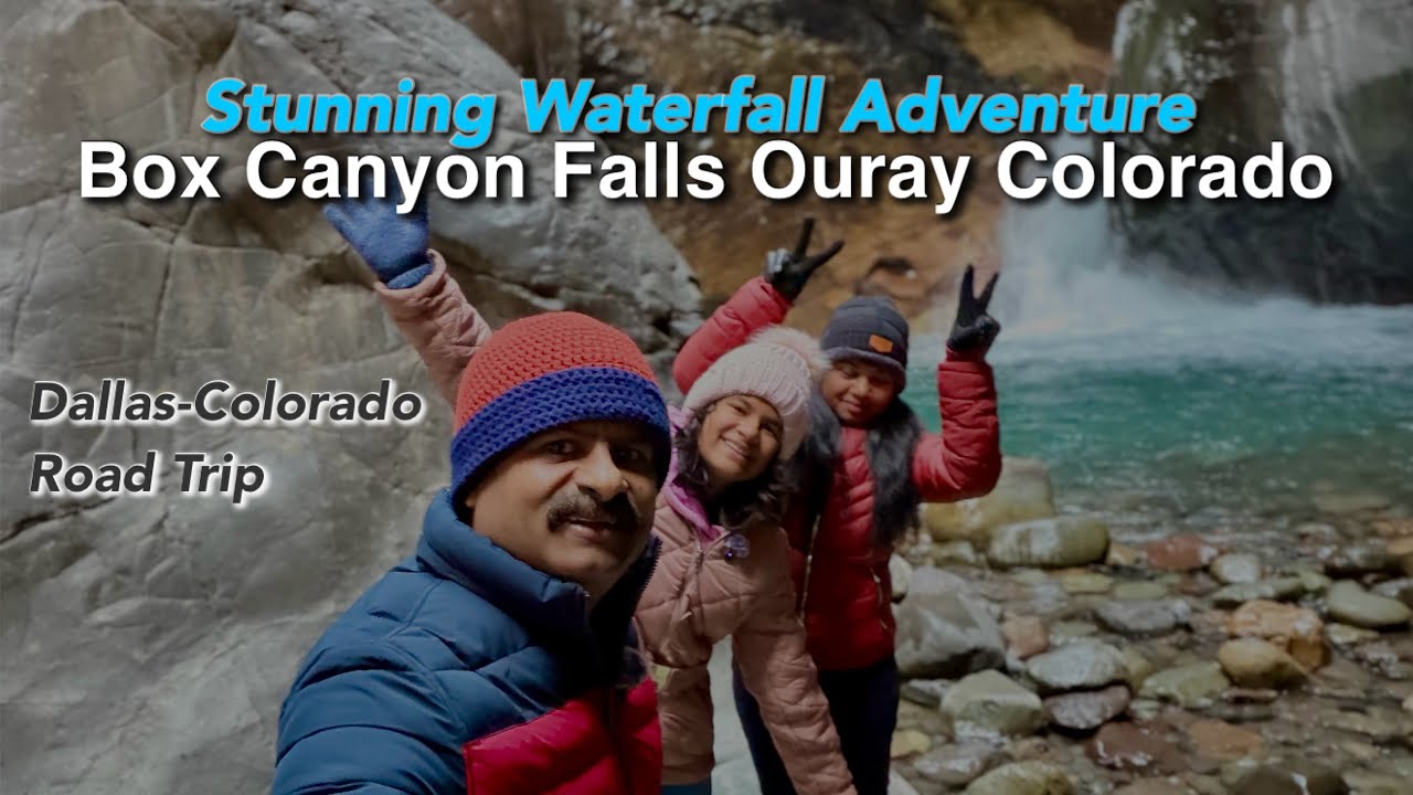 Ouray Colorado | Box Canyon Falls |Stunning Waterfall Adventure | Dallas-Colorado Road Trip 