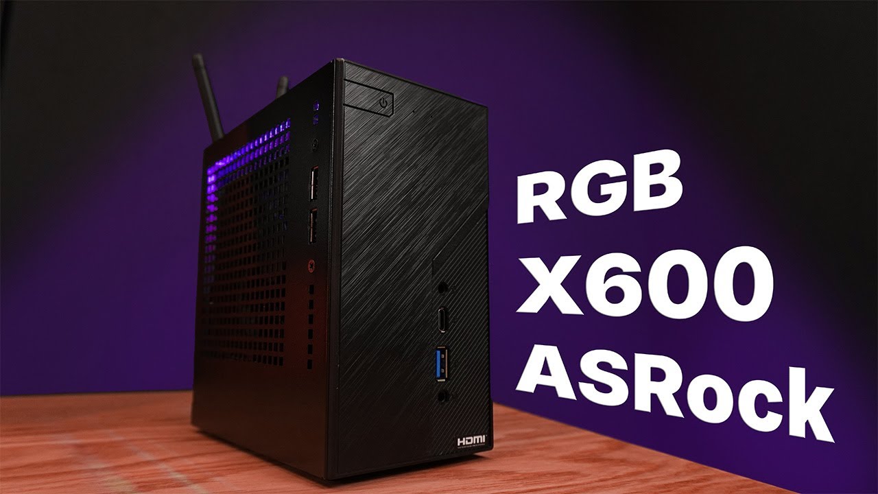 1.9L AM5 Build | ASRock X600 DeskMini ALL Accessories included