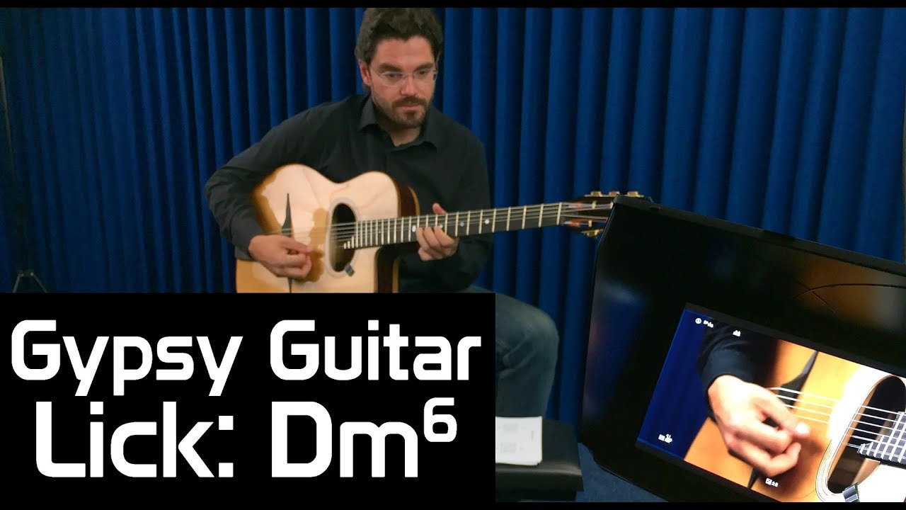 GYPSY GUITAR LICK OVER Dm6 ⎜ Joscho Stephan