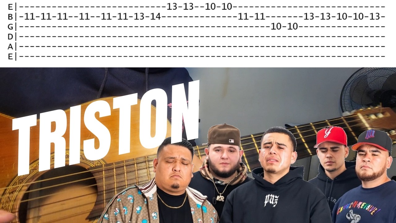 Triston - Fuerza Regida || Requintos y Acordes || TUTORIAL GUITARRA