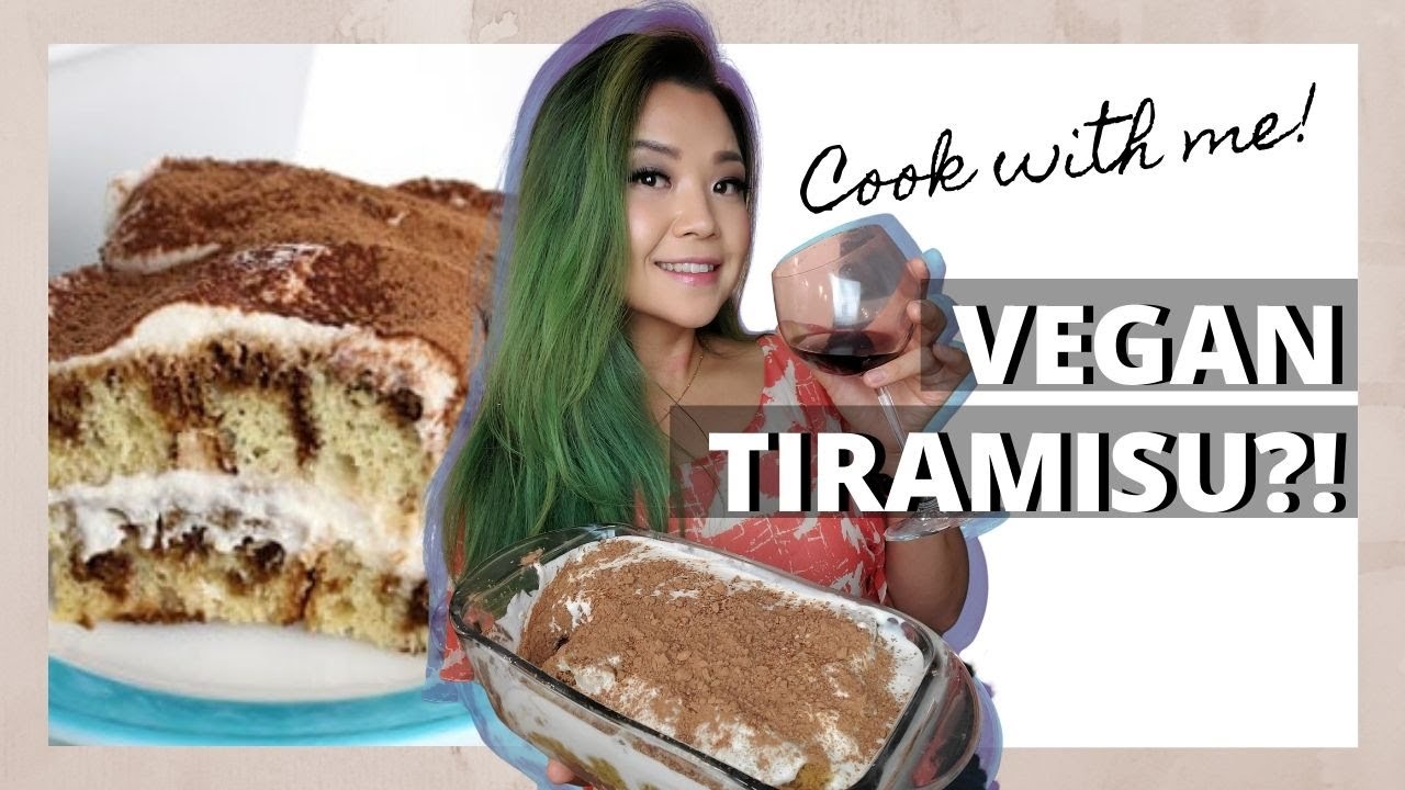 I Tried Making VEGAN TIRAMISU // Cook With Me