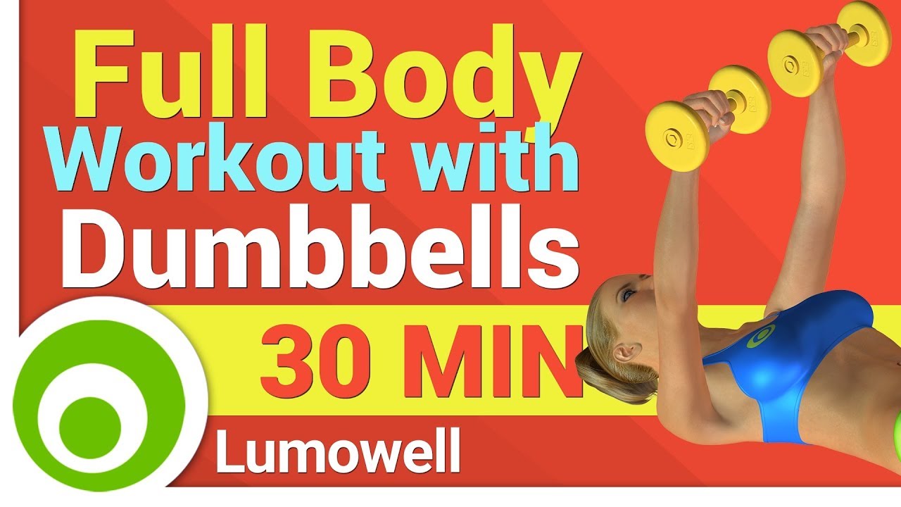 Full Body Workout at Home with Dumbbells