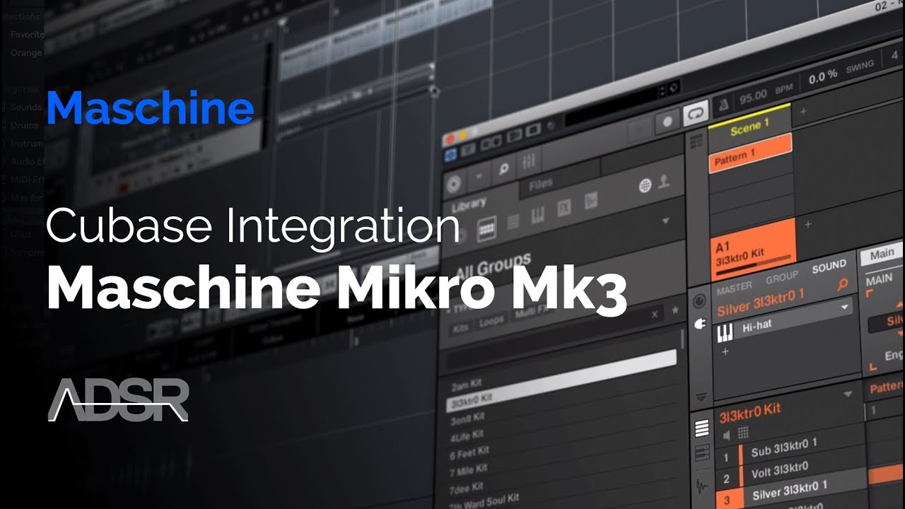 Cubase & Maschine Mikro MK3 Integration