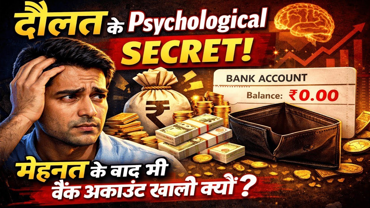 Dolat Ke Psychological Secret | मेहनत के बाद भी बैंक अकाउंट खाली क्यों? 💸| Episode 19