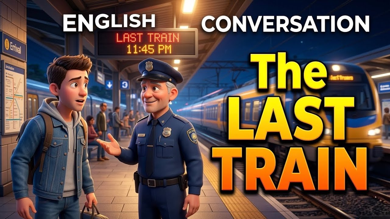 Missed the Last Train | Real English Conversation Practice