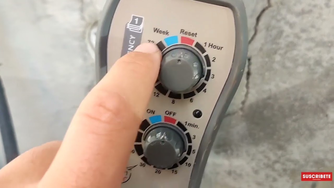 PROGRAMADOR DE RIEGO AUTOMATICO!!! SEMI-AUTOMATICO EXPLICADO BIEN