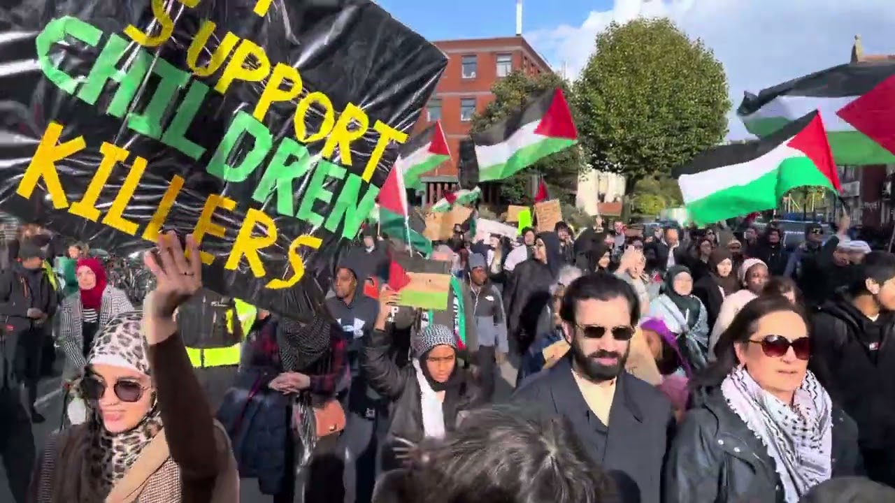 Palestine solidarity march in Bristol