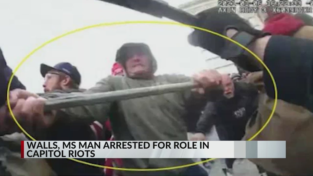 Walls, MS man arrested for role in Capitol Riots