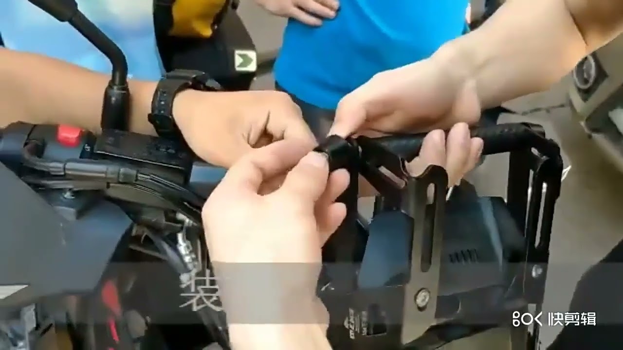 SUZUKI V-STROM DL 250 GPS mobile phone navigation bracket installation tutorial #Mobilephonestand