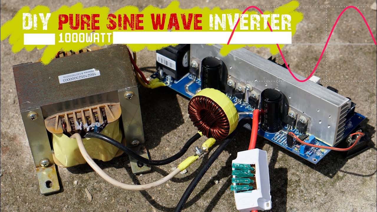 12/24VDC to 220VAC Inverter PSW EGS002 low power frequency transformer