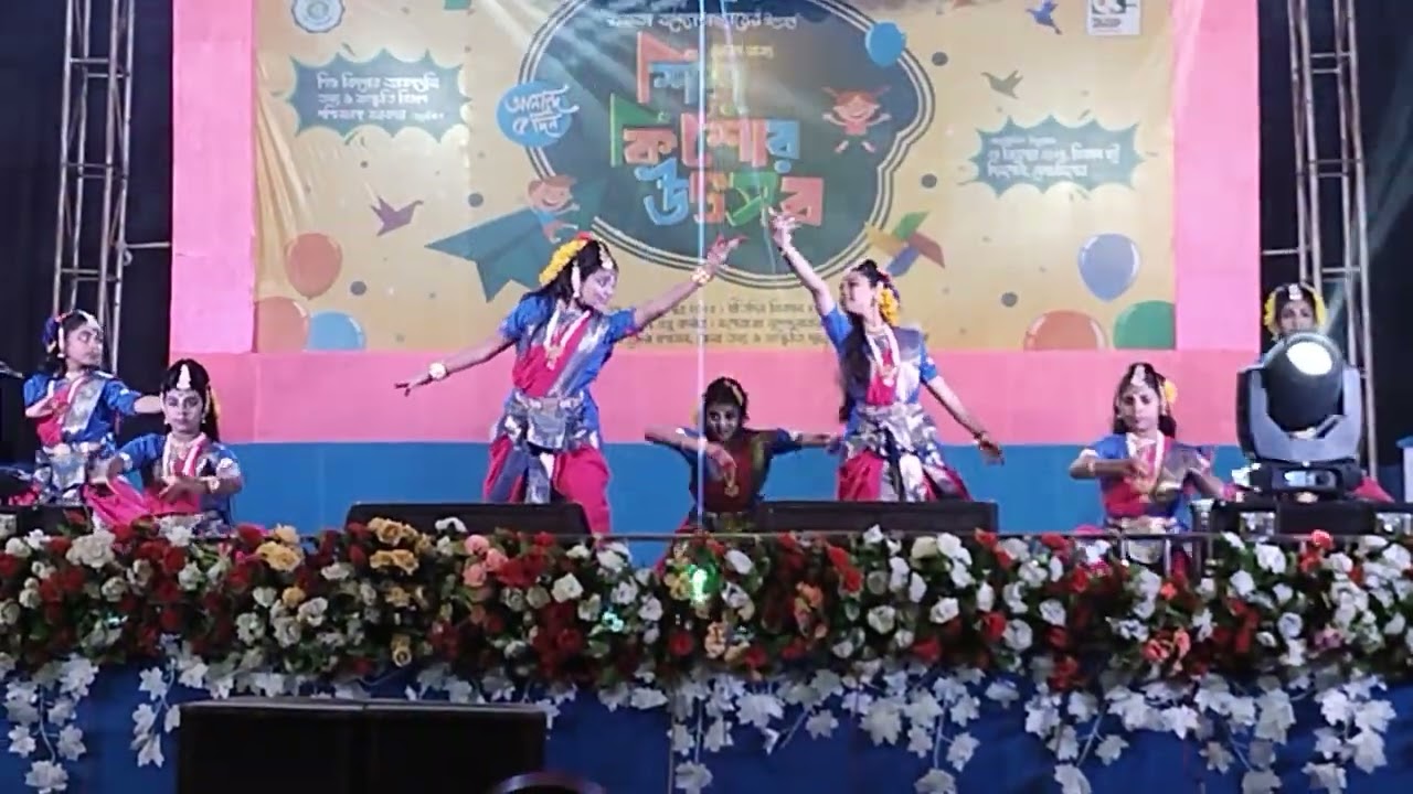 Aigiri Nandini & Elo Re Gouri , Shishu Kishore Utsav, Dinhata Coochbehar Behar