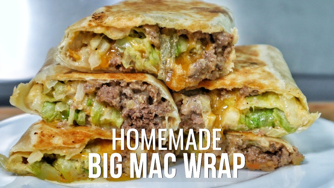 How to Make a Big Mac Wrap With Almost No Carbs!