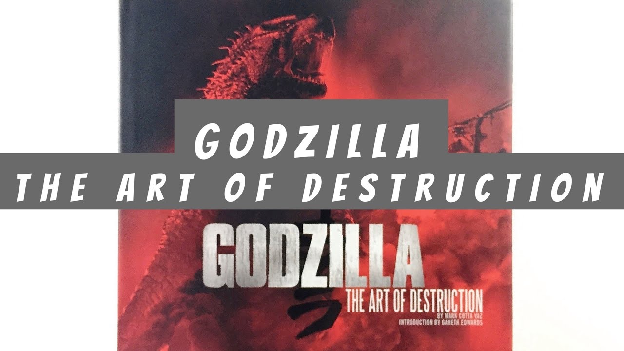 Godzilla The Art of Destruction (flip through) Artbook