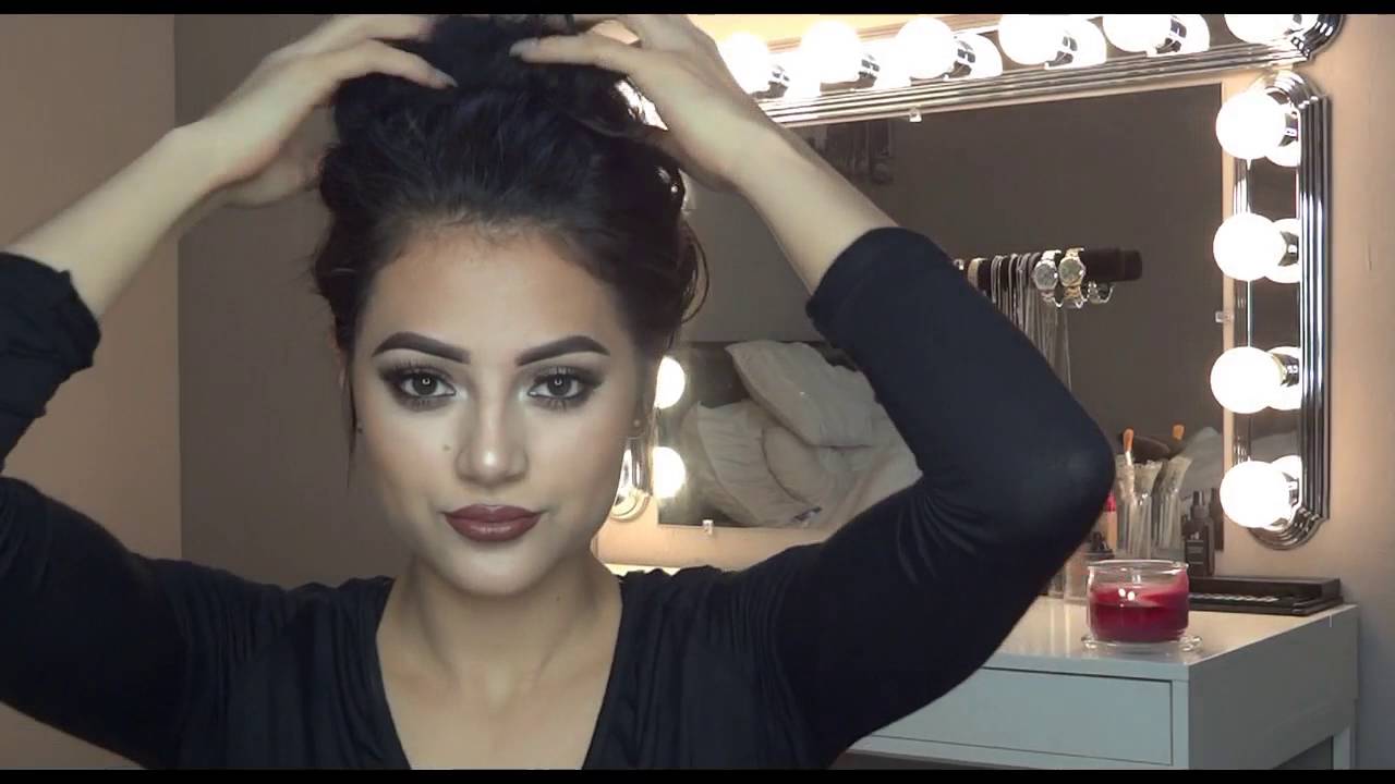 HOW TO: MESSY BUN | MARIA PALAFOX