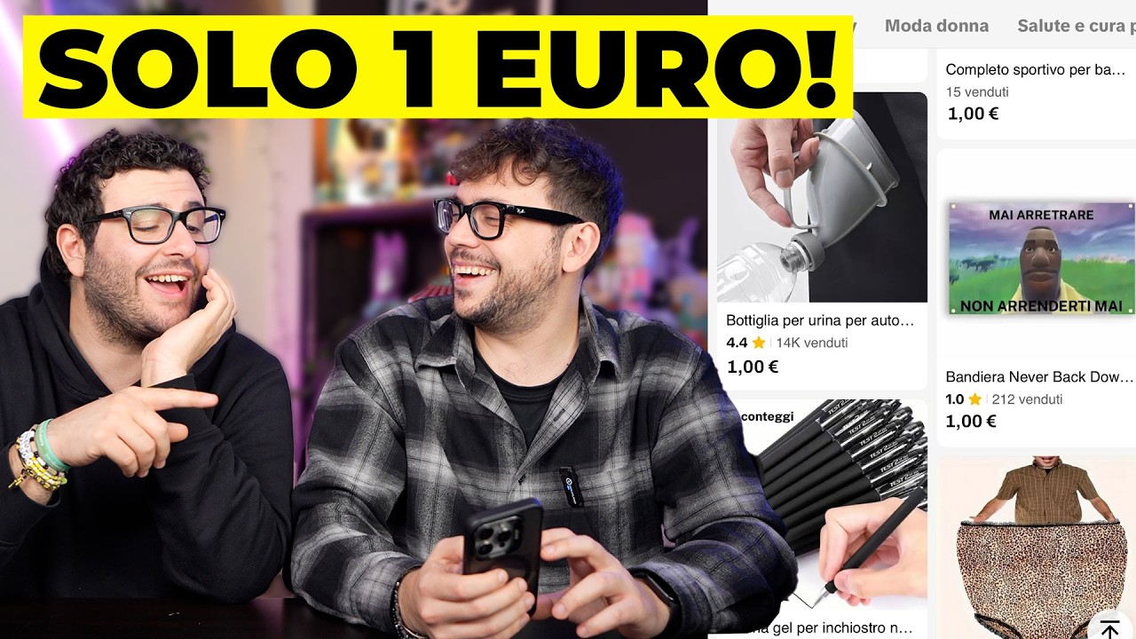 HO COMPRATO OGGETTI DA SOLO 1 EURO SU TIKTOK SHOP!