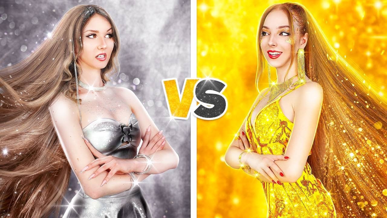 Złota vs Srebna Siostra! Kto Wygra Konkurs Przebieranek?