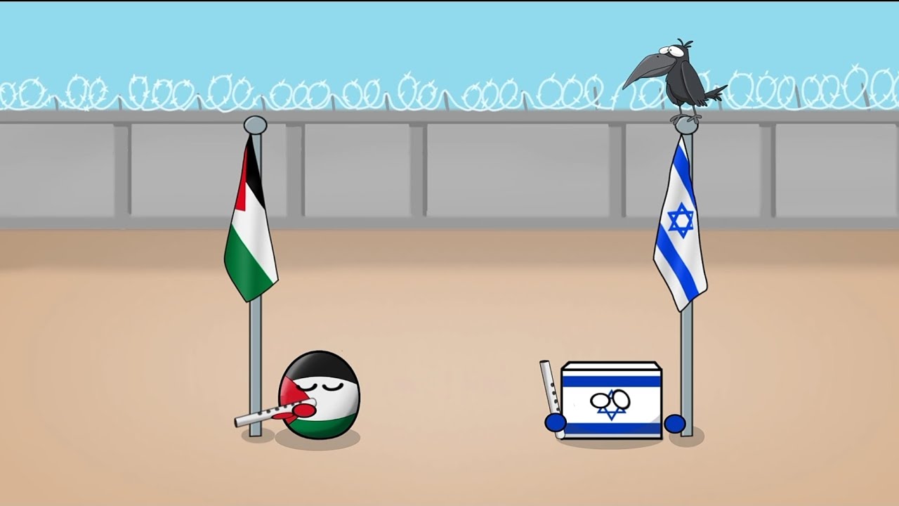 countryballs _ Israel vs Palestine _ #countryballs #countryballsedit  #palestine #israel