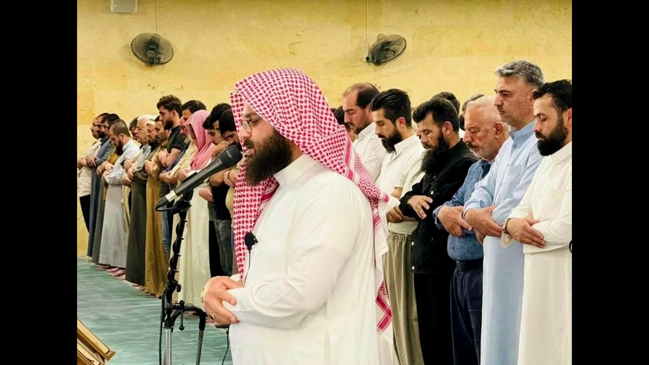 روائع التلاوات تلاوة تلامس القلوب للشيخ خضر الدليمي لما تيسر من سورة ( ألحاقه)