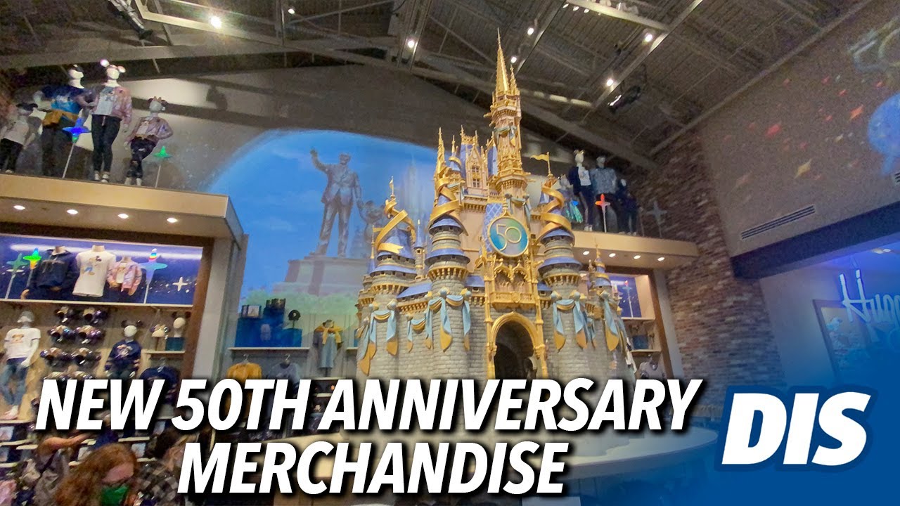 Looking at NEW 50th Anniversary Merchandise