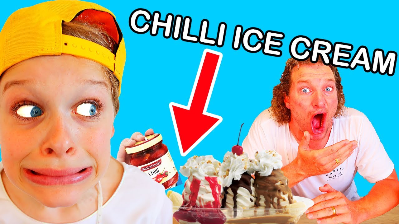 (DAD JUDGES) ICE CREAM SUNDAE MYSTERY BOX Challenge By The Norris Nuts