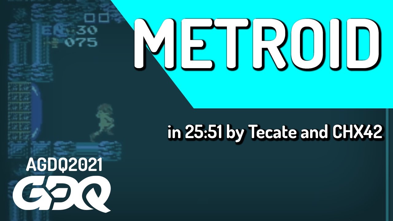 Metroid by Tecate and CHX42 in 25:51 - Awesome Games Done Quick 2021 Online