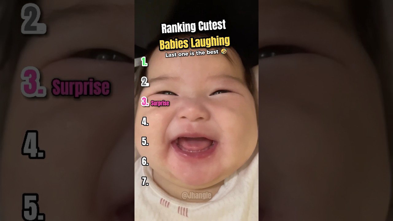 Ranking Cutest Babies Laughing 🤣